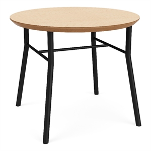 Lesro 20x20&quot Vancouver Round Reception End Table  in Light Brown