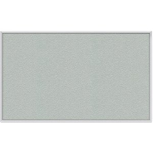 Ghent's Vinyl 18&quot x 24&quot Bulletin Board with Aluminum Frame in Silver