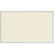 Ghent's Vinyl 2' x 3' Bulletin Board with Aluminum Frame in Ivory