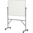 Ghent's Ceramic 3' H x 4' W Reversible Mag. Whiteboard in White