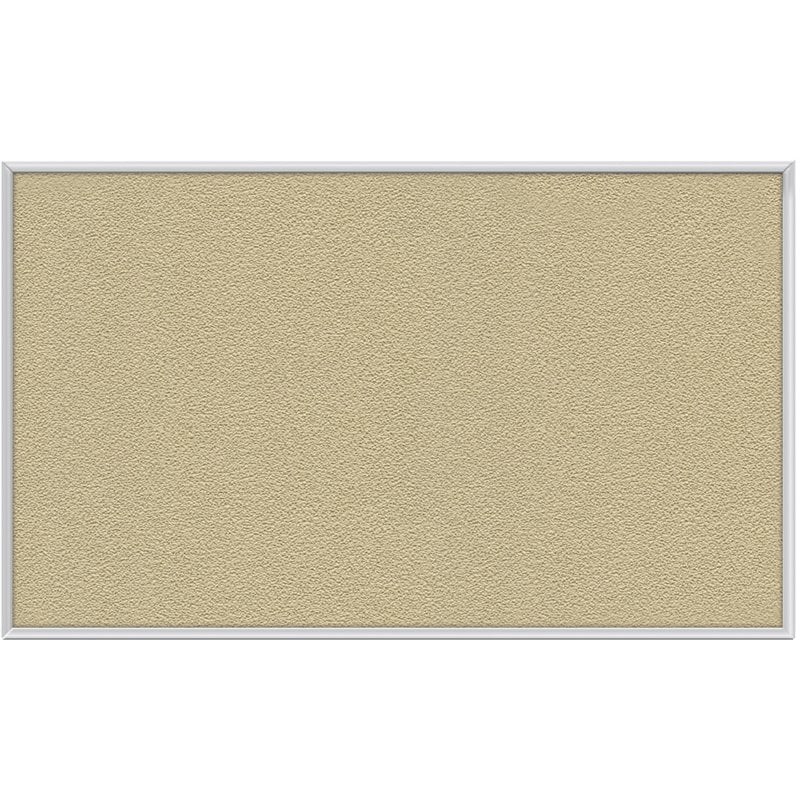 Ghent's Vinyl 3' x 4' Bulletin Board with Aluminum Frame in Caramel