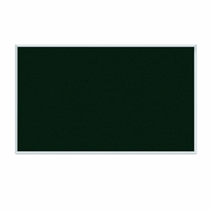 Ghent's Vinyl 3' x 4' Bulletin Board with Aluminum Frame in Ebony Brown