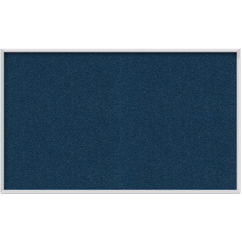 Ghent's Vinyl 3' x 4' Bulletin Board with Aluminum Frame in Navy