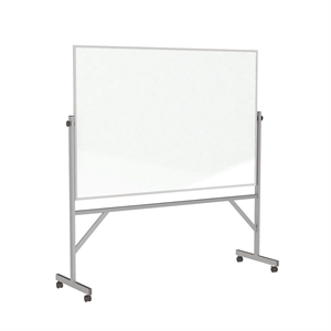 Ghent's Ceramic 4' x 6' Reverisble Mag. Whiteboard in White