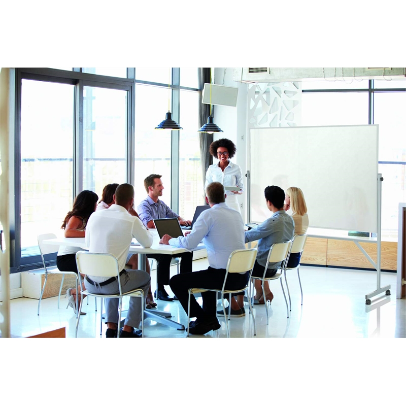 Ghent's Wood 4' x 6' Reversible Cork Bulletin Board in Natural