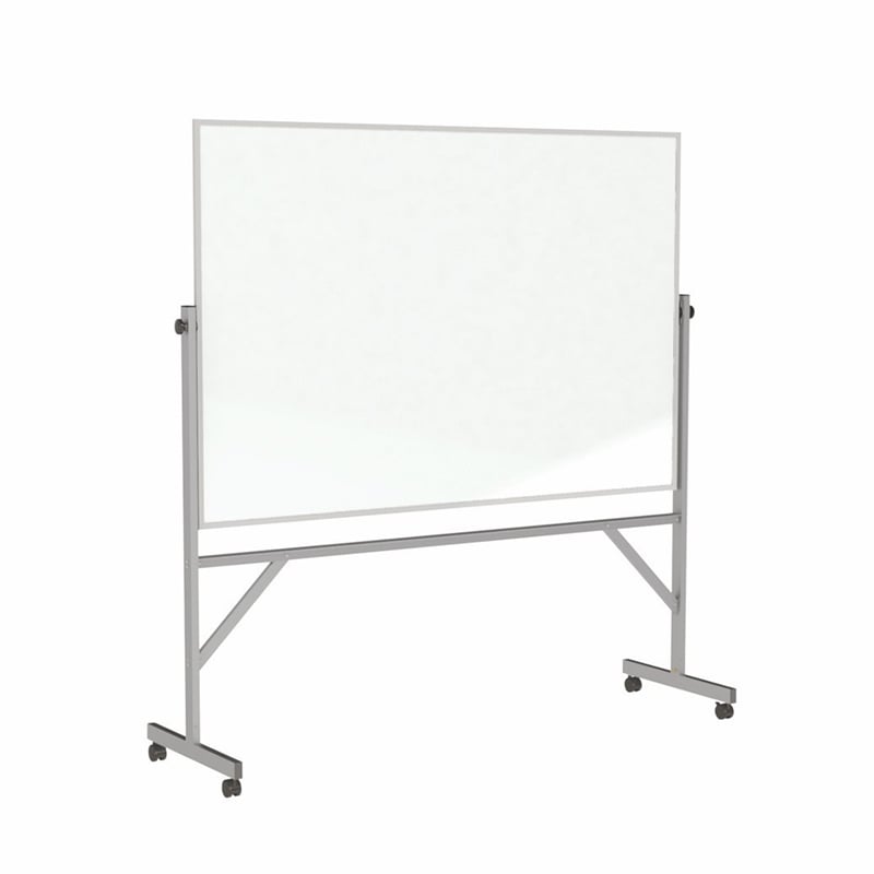 Ghent's Vinyl 4' x 6' Reverisble Whiteboard in White