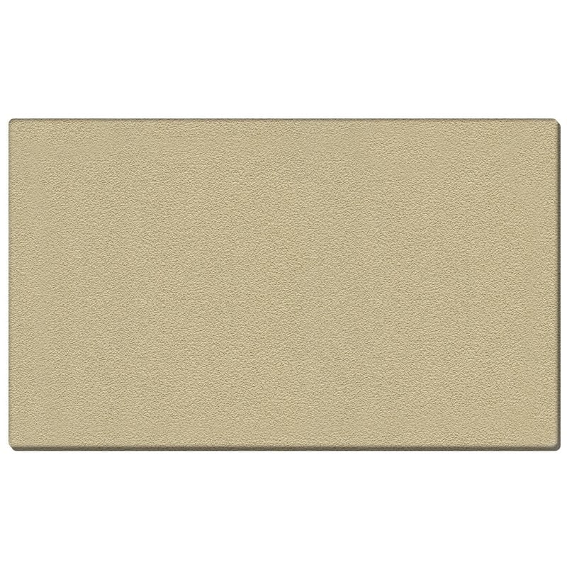 Ghent's Vinyl 4' x 10' Wrapped Edge Bulletin Board in Caramel