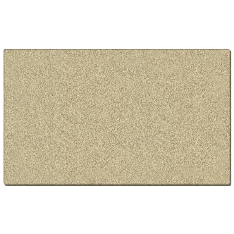 Ghent's Vinyl 4' x 5' Wrapped Edge Bulletin Board in Caramel