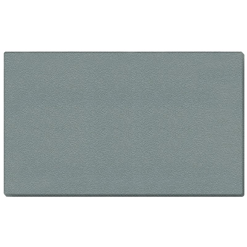 Ghent's Vinyl 4' x 5' Wrapped Edge Bulletin Board in Stone