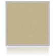 Ghent's Vinyl 4' x 4' Bulletin Board with Aluminum Frame in Caramel