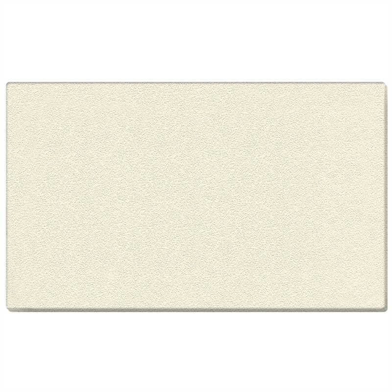 Ghent's Vinyl 4' x 6' Wrapped Edge Bulletin Board in Ivory