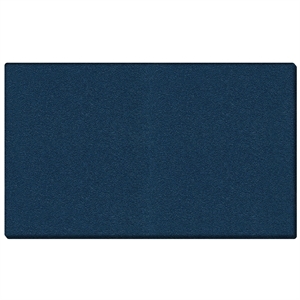 Ghent's Vinyl 4' x 6' Wrapped Edge Bulletin Board in Navy