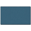 Ghent's Vinyl 4' x 6' Wrapped Edge Bulletin Board in Ocean Blue