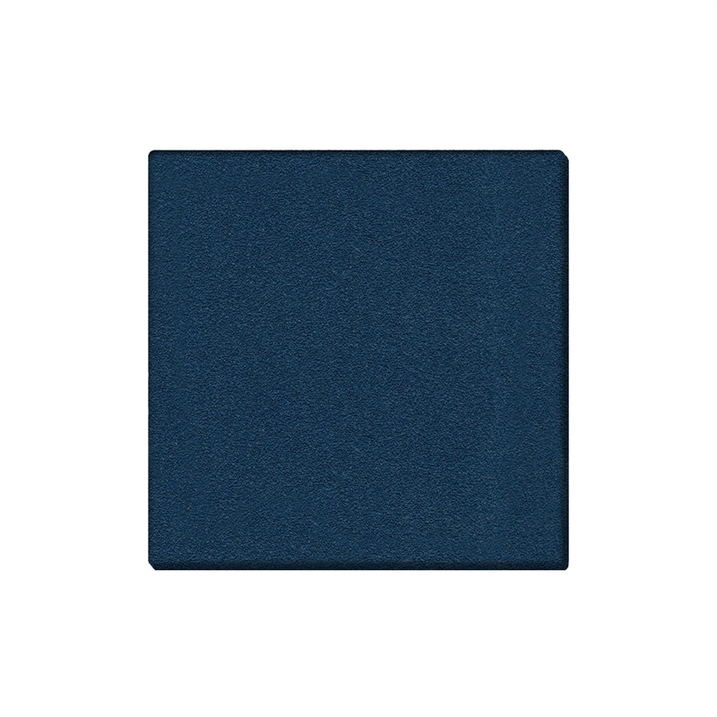 Ghent's Vinyl 4' x 4' Wrapped Edge Bulletin Board in Navy