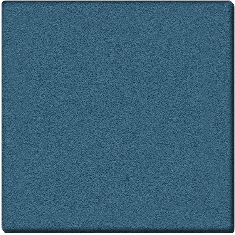 Ghent's Vinyl 4' x 4' Wrapped Edge Bulletin Board in Ocean Blue
