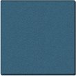Ghent's Vinyl 4' x 4' Wrapped Edge Bulletin Board in Ocean Blue