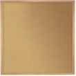 Ghent's Wood 4' x 4' Cork Bulletin Board with Wood Frame in Natural