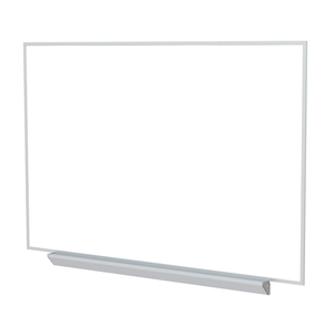 Ghent's Ceramic 4' x 8' Premium Mag. Whiteboard with Marker & Eraser in White