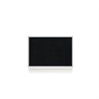 Ghent's 4' x 8' Rubber Bulletin Board with Aluminum Frame in Black