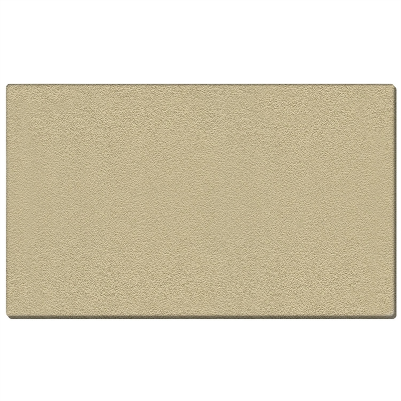 Ghent's Vinyl 4' x 8' Wrapped Edge Bulletin Board in Caramel