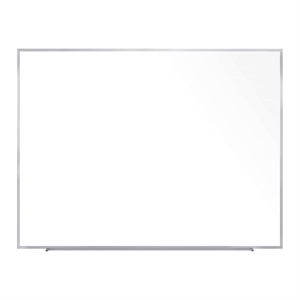 Ghent's Vinyl 5' x 6' Mag. Projection Whiteboard in Gray