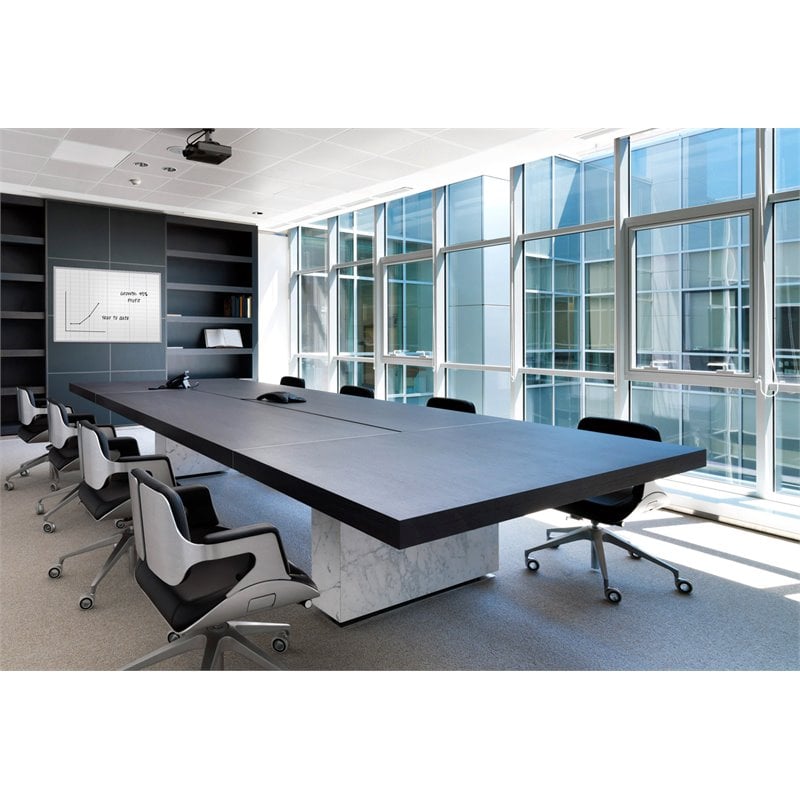 Ghent's Vinyl 2' x 3' Mag. Whiteboard with 1