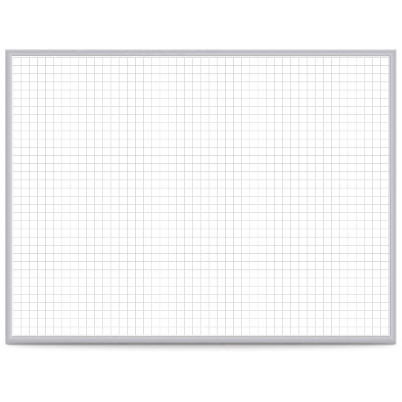 Ghent's Vinyl 3' x 4' Mag. Whiteboard with 1