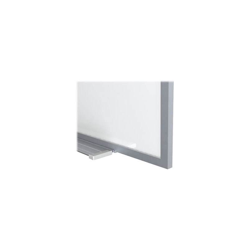 Ghent's Vinyl 5' x 8' Mag. Projection Whiteboard in Gray