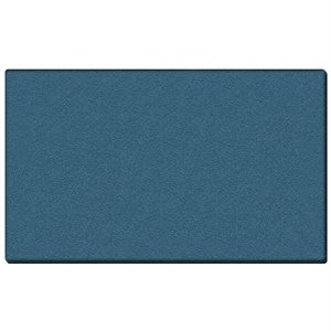 ghent's vinyl 4' x 8' wrapped edge bulletin board in ocean blue