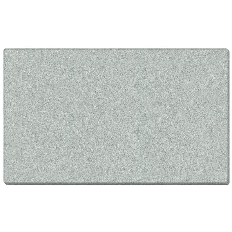Ghent's Vinyl 4' x 8' Wrapped Edge Bulletin Board in Silver