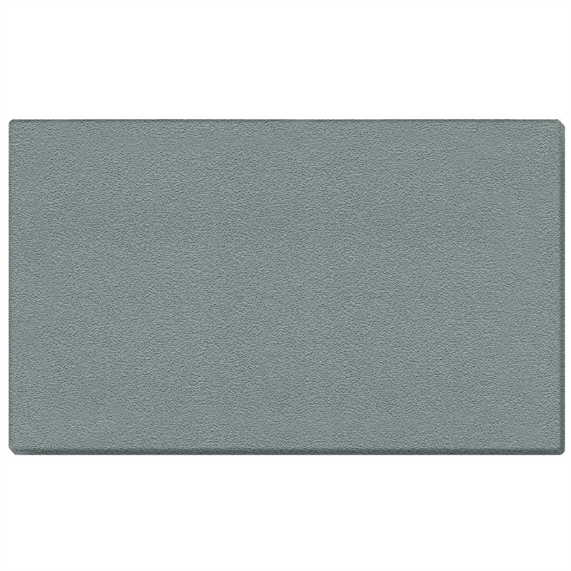Ghent's Vinyl 4' x 8' Wrapped Edge Bulletin Board in Stone