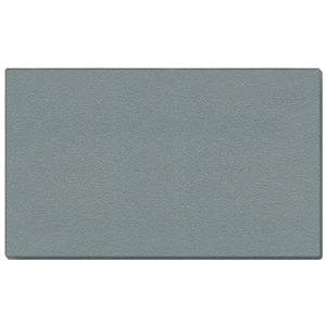Ghent's Vinyl 4' x 8' Wrapped Edge Bulletin Board in Stone