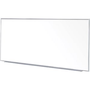 ghent's vinyl 5' x 12' mag. projection whiteboard in gray