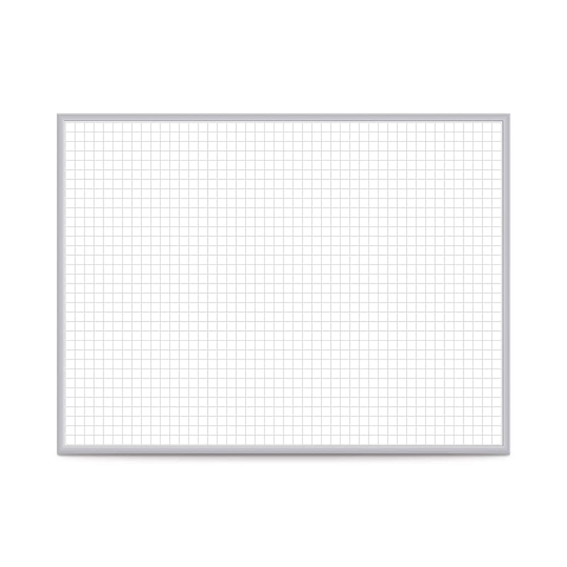 Ghent's Vinyl 4' x 6' Mag. Whiteboard with 1