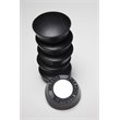Ghent's Plastic Rare Earth Magnets 6 Pack in Black