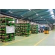 Ghent's Vinyl 4' x 6' Manufacturing LEAN Mag. Whiteboard in Gray