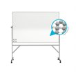 Ghent's Ceramic 3' x 4' Reversible Mag. Hygienic Whiteboard in White