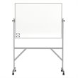 Ghent's Ceramic 3' x 4' Reversible Mag. Hygienic Whiteboard in White
