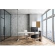 Ghent Aluminum White Framed Markerboard and Cork Combo Board 2 x 3ft