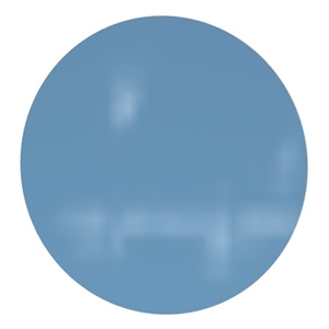 Ghent Coda Low Profile Circular Glass Dry Erase Board Non-Mag Blue 48in Dia