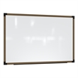 Ghent Prest Wall Whiteboard Magnetic Driftwood Oak Frame2 x 3ft