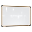 Ghent Prest Wall Whiteboard Magnetic Natural Oak Frame 2 x 3ft