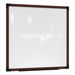 Ghent Prest Wall Whiteboard Magnetic Carmel Oak Frame 4 x 4ft