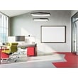 Ghent Prest Wall Whiteboard Magnetic Carmel Oak Frame 4 x 5ft