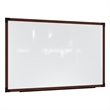 Ghent Prest Wall Whiteboard Magnetic Carmel Oak Frame 4 x 6ft