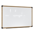 Ghent Prest Wall Whiteboard Magnetic Natural Oak Frame 4 x 6ft