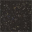 Ghent Rubber Bulletin Board with Aluminum Frame 2 x 3ft Black/Confetti Backing