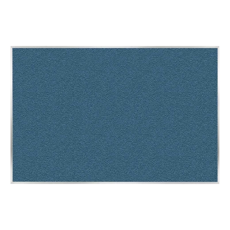 Ghent Vinyl Bulletin Board - Satin Aluminum Frame - 4ft H x 7ft  4