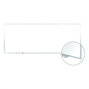 Ghent M1 Porcelain Mag Whiteboard - Aluminum Frame - 4ft H x 7ft  4&quotW