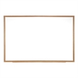 Ghent M1 Porcelain Mag Whiteboard - Wood Frame - 4ft H x 7ft  4